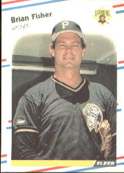 1988 Fleer Baseball Cards      329     Brian Fisher